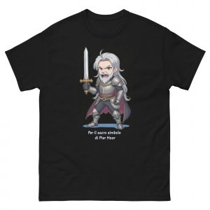 T-shirt classica unisex - Wayne - Per il simbolo di Pier Hoar